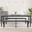 vidaXL Étkezőasztalok 200 x 100 x 75 cm Faanyag Négyszögletes