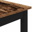 vidaXL Étkezőasztalok 2 pcs 200 x 100 x 75 cm Faanyag