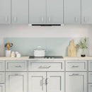 vidaXL Konyhai splashback 2 pcs Fehér 90 x 40 cm edzett üveg