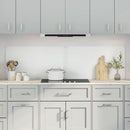 vidaXL Konyhai splashback 2 pcs Átlátszó 90 x 50 cm edzett üveg