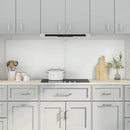 vidaXL Konyhai splashback 2 pcs Átlátszó 90 x 60 cm edzett üveg