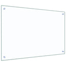 vidaXL Konyhai splashback 2 pcs Átlátszó 90 x 60 cm edzett üveg