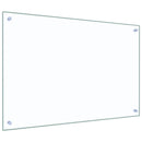 vidaXL Konyhai hátfal 2 pcs Átlátszó 90 x 60 cm edzett üveg