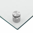 vidaXL Konyhai splashback 2 pcs Átlátszó 100 x 40 cm edzett üveg