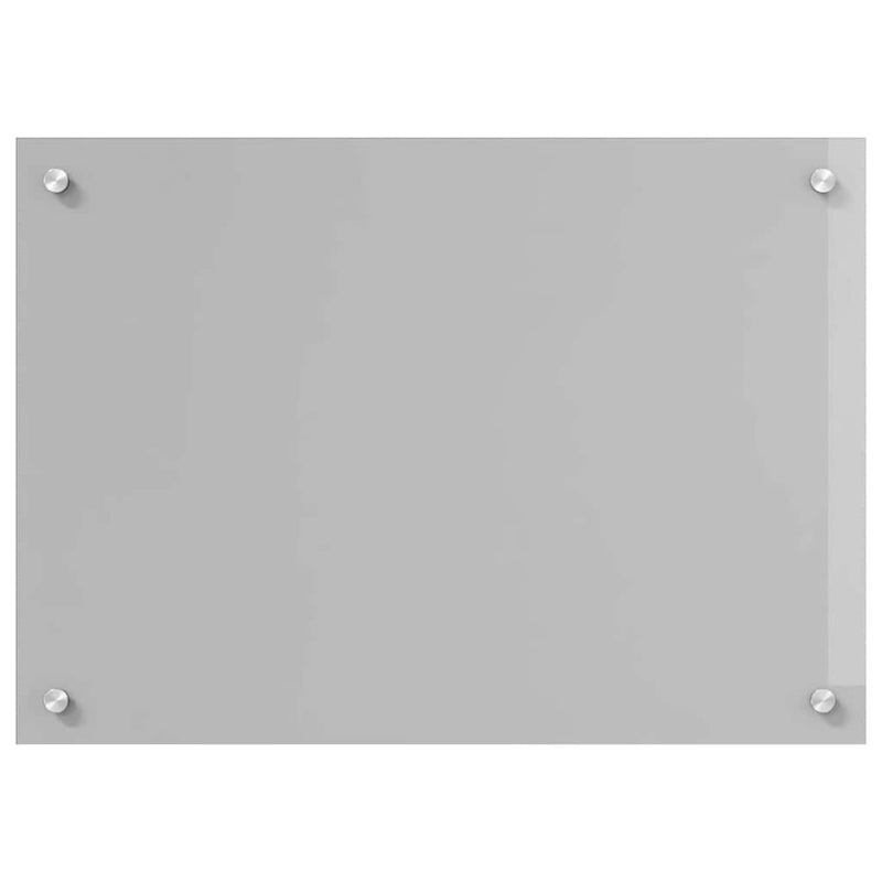 vidaXL Konyhai splashback 2 pcs Világosszürke 70 x 50 cm edzett üveg
