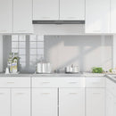 vidaXL Konyhai hátfal 2 pcs Világosszürke 90 x 60 cm edzett üveg