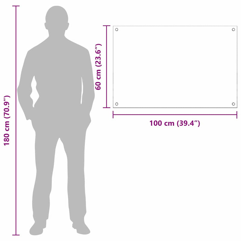 vidaXL Konyhai splashback 2 pcs Sárga 100 x 60 cm edzett üveg