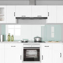 vidaXL Konyhai hátfal 2 pcs Fehér 110 x 60 cm edzett üveg