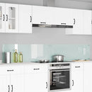 vidaXL Konyhai hátfal 2 pcs Fehér 120 x 40 cm edzett üveg