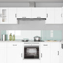 vidaXL Konyhai hátfal 2 pcs Fehér 120 x 40 cm edzett üveg