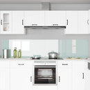 vidaXL Konyhai hátfal 2 pcs Fehér 120 x 50 cm edzett üveg