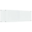 vidaXL Konyhai splashback 2 pcs Átlátszó 110 x 40 cm edzett üveg