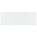 vidaXL Konyhai hátfal 2 pcs Átlátszó 110 x 40 cm edzett üveg