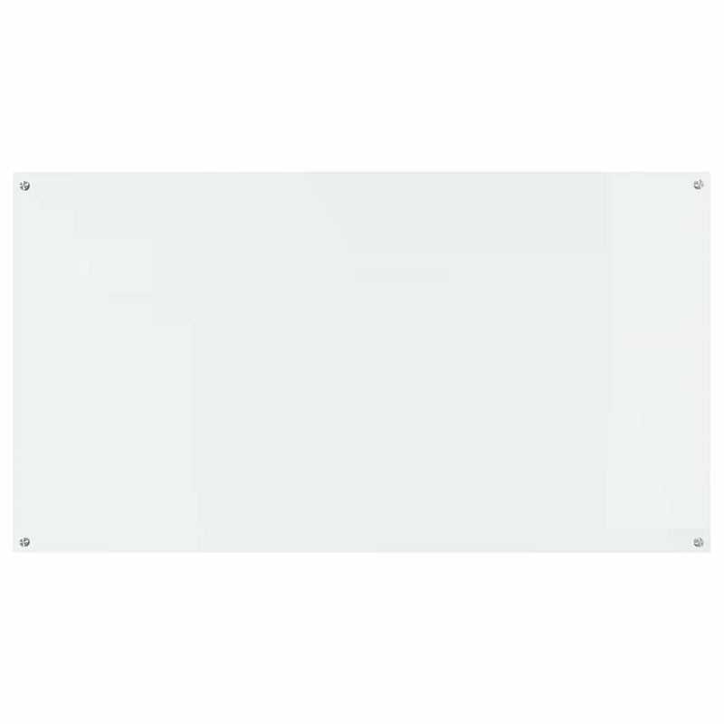 vidaXL Konyhai splashback 2 pcs Átlátszó 110 x 60 cm edzett üveg