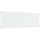 vidaXL Konyhai hátfal 2 pcs Átlátszó 120 x 40 cm edzett üveg