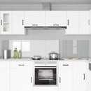 vidaXL Konyhai hátfal 2 pcs Átlátszó 120 x 50 cm edzett üveg