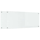vidaXL Konyhai hátfal 2 pcs Átlátszó 120 x 50 cm edzett üveg