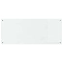 vidaXL Konyhai hátfal 2 pcs Átlátszó 120 x 50 cm edzett üveg