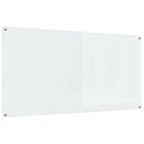 vidaXL Konyhai hátfal 2 pcs Átlátszó 120 x 60 cm edzett üveg
