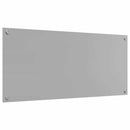 vidaXL Konyhai splashback 2 pcs Világosszürke 110 x 50 cm edzett üveg