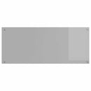 vidaXL Konyhai splashback 2 pcs Világosszürke 120 x 50 cm edzett üveg