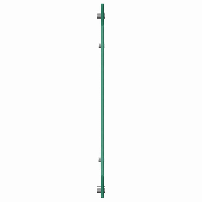 vidaXL Konyhai splashback 2 pcs Sötétszürke 120 x 40 cm edzett üveg