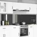 vidaXL Konyhai splashback 2 pcs Sötétszürke 120 x 60 cm edzett üveg