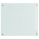 vidaXL Konyhai hátfal 2 pcs Fehér 70 x 60 cm edzett üveg