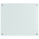 vidaXL Konyhai splashback 2 pcs Fehér 70 x 60 cm edzett üveg