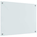 vidaXL Konyhai hátfal 2 pcs Fehér 80 x 60 cm edzett üveg