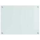 vidaXL Konyhai splashback 2 pcs Fehér 80 x 60 cm edzett üveg