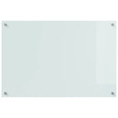 vidaXL Konyhai splashback 2 pcs Fehér 90 x 60 cm edzett üveg