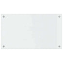 vidaXL Konyhai splashback 2 pcs Átlátszó 70 x 40 cm edzett üveg