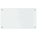 vidaXL Konyhai hátfal 2 pcs Átlátszó 70 x 40 cm edzett üveg