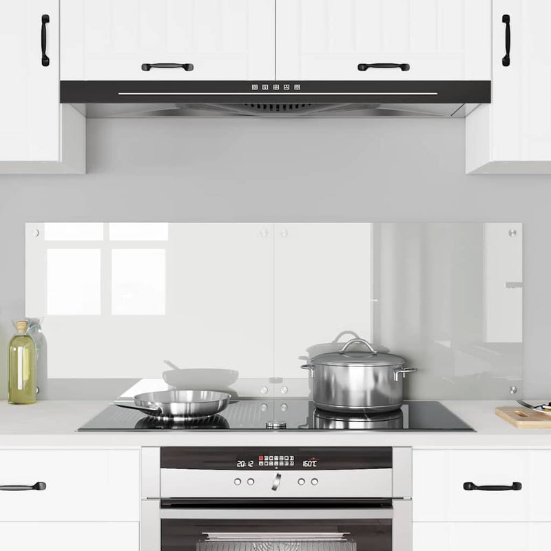 vidaXL Konyhai splashback Átlátszó 70 x 50 x 0,8 cm edzett üveg