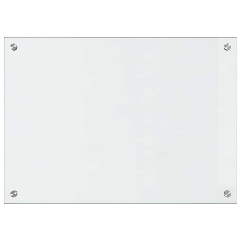vidaXL Konyhai splashback Átlátszó 70 x 50 x 0,8 cm edzett üveg