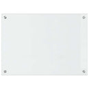 vidaXL Konyhai hátfal 2 pcs Átlátszó 70 x 50 cm edzett üveg
