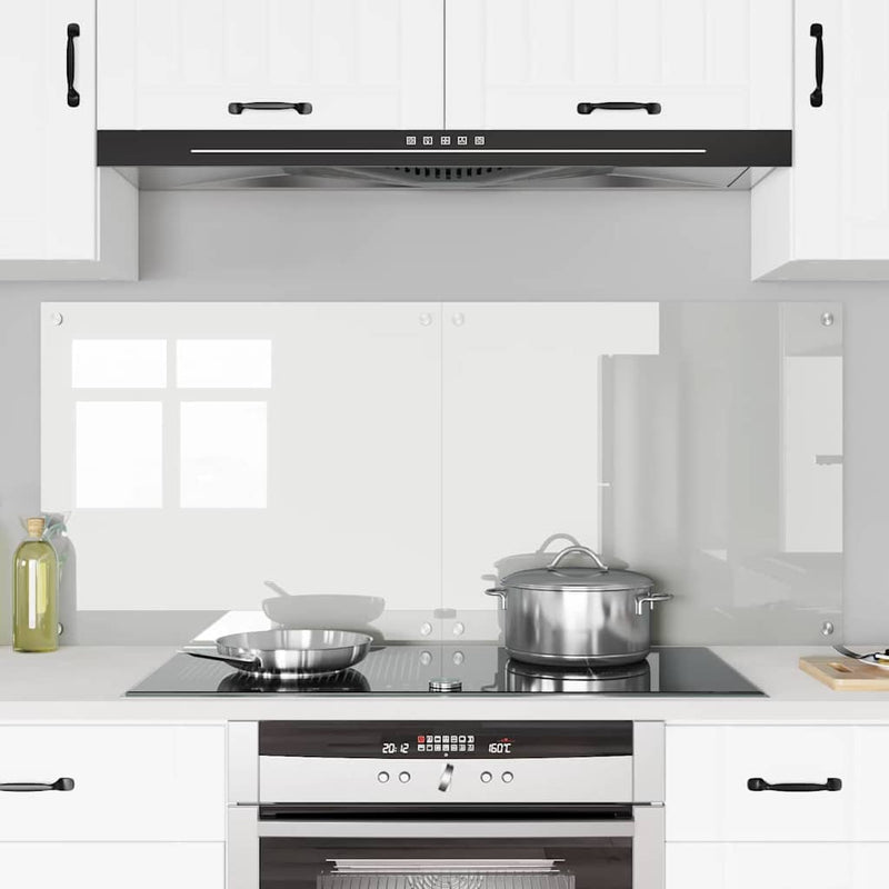 vidaXL Konyhai splashback Átlátszó 70 x 60 x 0.8 cm edzett üveg