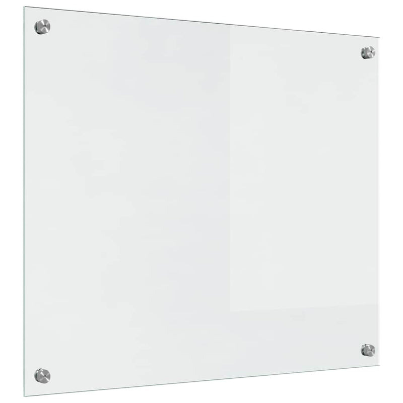 vidaXL Konyhai splashback Átlátszó 70 x 60 x 0.8 cm edzett üveg