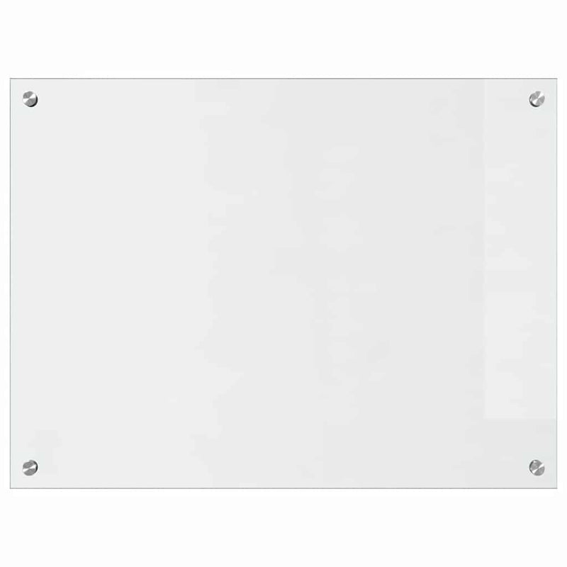 vidaXL Konyhai splashback Átlátszó 80 x 60 x 0.8 cm edzett üveg