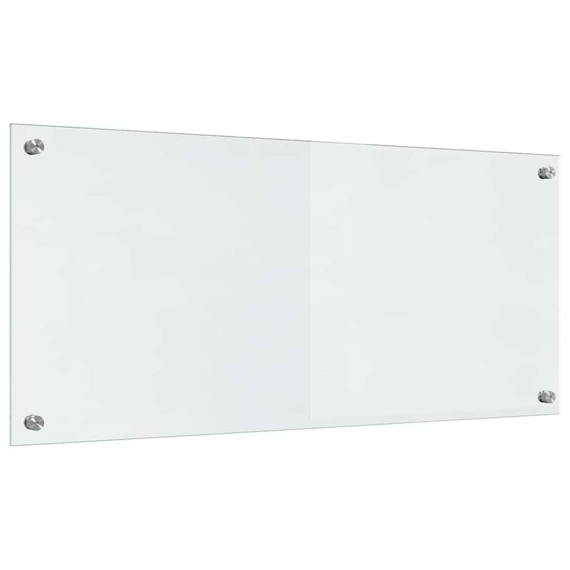 vidaXL Konyhai splashback Átlátszó 90 x 40 x 0.8 cm edzett üveg