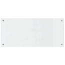 vidaXL Konyhai hátfal 2 pcs Átlátszó 90 x 40 cm edzett üveg