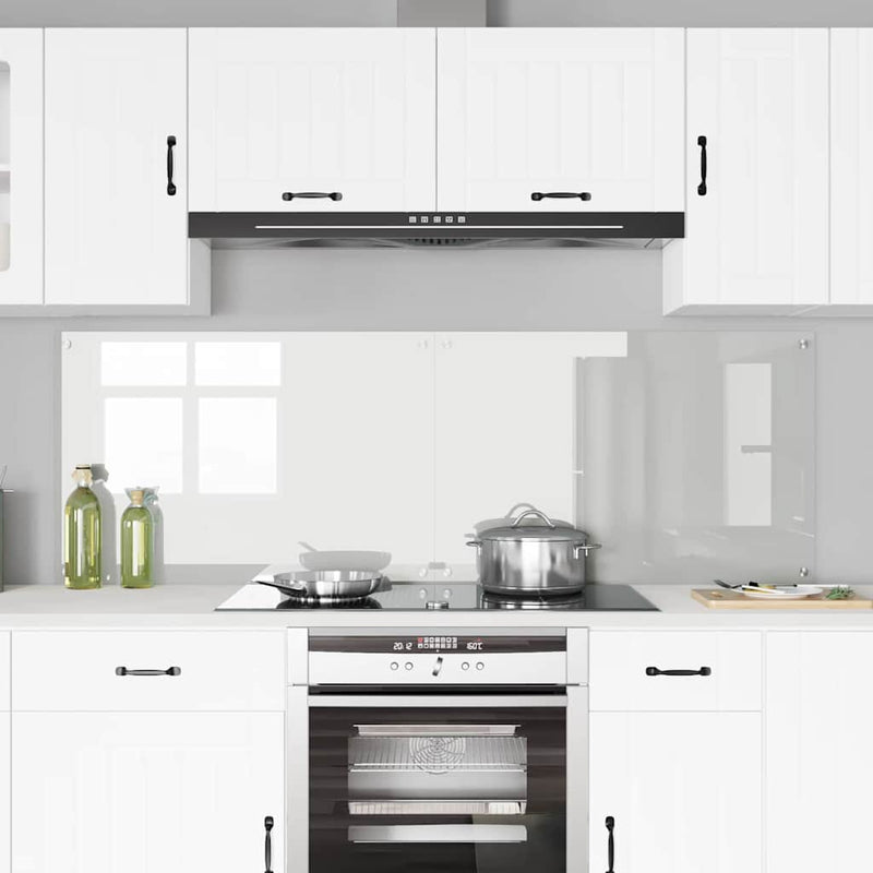 vidaXL Konyhai splashback Átlátszó 90 x 60 x 0.8 cm edzett üveg