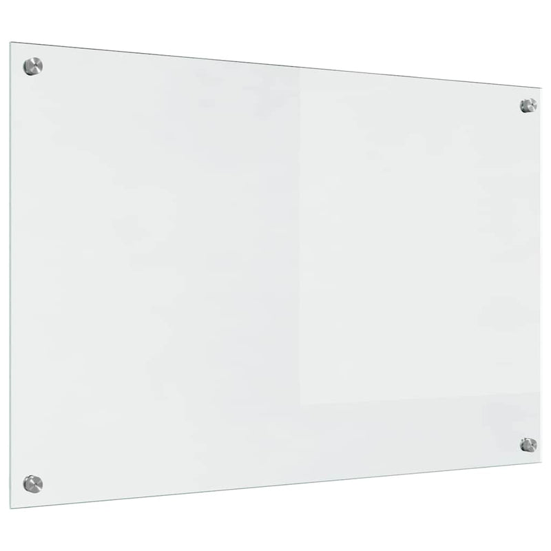 vidaXL Konyhai splashback Átlátszó 90 x 60 x 0.8 cm edzett üveg