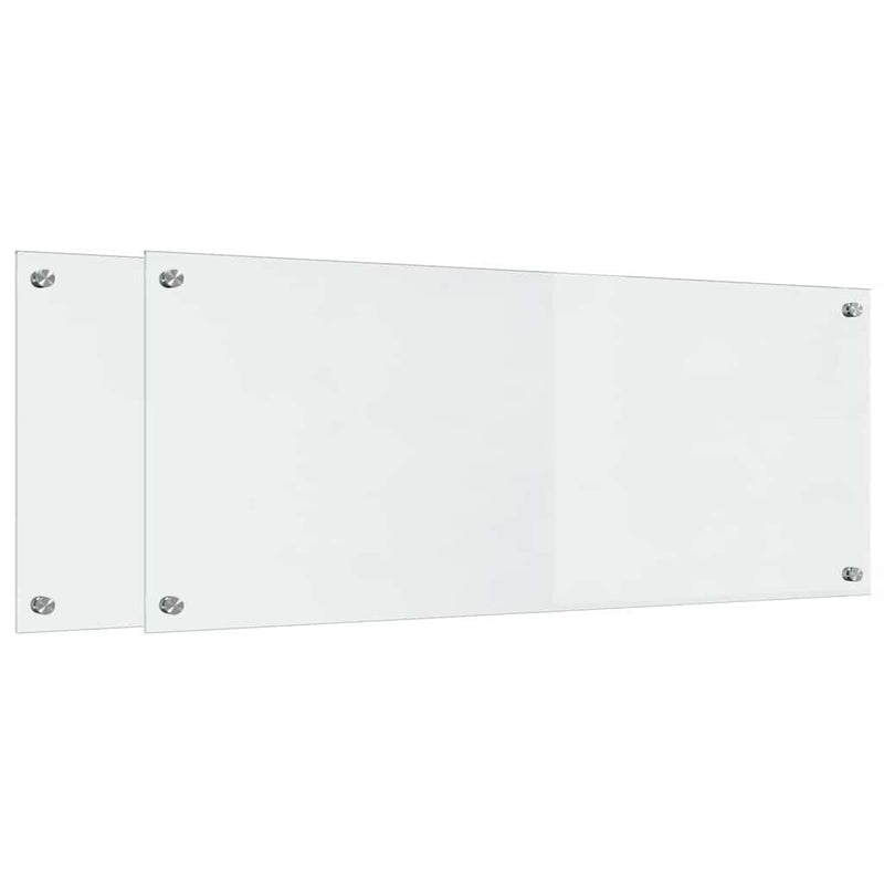 vidaXL Konyhai splashback Átlátszó 100 x 40 x 0.8 cm edzett üveg