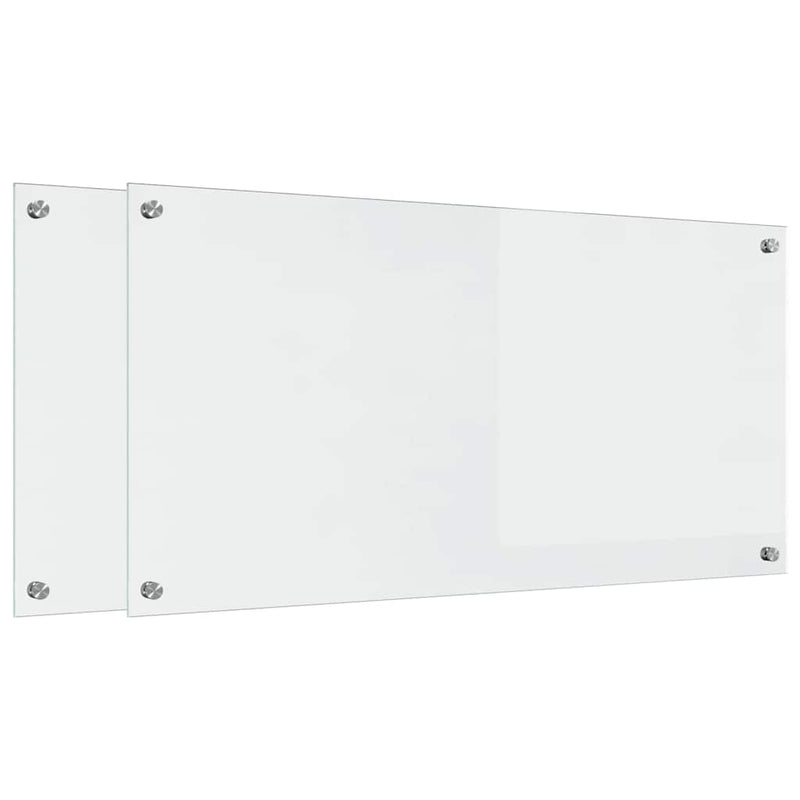vidaXL Konyhai splashback Átlátszó 100 x 50 x 0,8 cm edzett üveg
