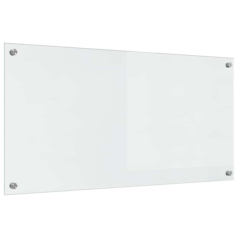 vidaXL Konyhai splashback Átlátszó 100 x 50 x 0,8 cm edzett üveg