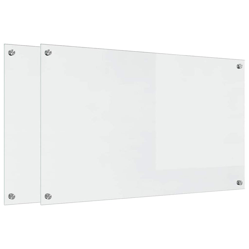 vidaXL Konyhai splashback Átlátszó 100 x 60 x 0.8 cm edzett üveg