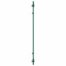 vidaXL Konyhai hátfal 2 pcs Fekete 80 x 50 cm edzett üveg
