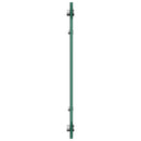vidaXL Konyhai hátfal 2 pcs Fekete 90 x 40 cm edzett üveg